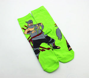 Japon Anime Naruto Chaussettes Uzumaki Naruto Impression Coton cosplay Chaussettes Accessoires Mignon crew cotton casual