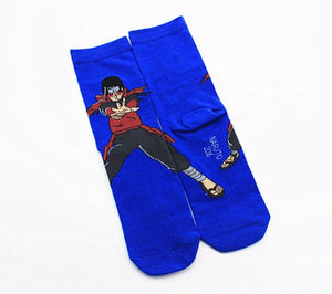 Japon Anime Naruto Chaussettes Uzumaki Naruto Impression Coton cosplay Chaussettes Accessoires Mignon crew cotton casual