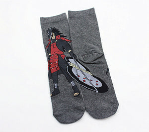 Japon Anime Naruto Chaussettes Uzumaki Naruto Impression Coton cosplay Chaussettes Accessoires Mignon crew cotton casual