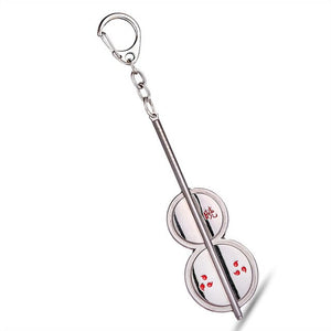 10PC Japan Cartoon Naruto Keychain Anime Uchiha Madara palm-leaf Fan Key Holder Keyring men Accessoires Llaveros porte clef dawn