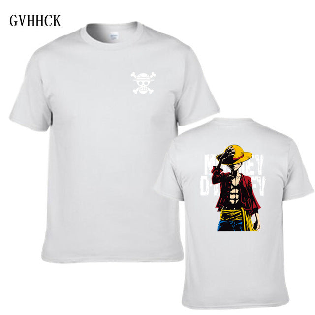 One Piece Luffy T shirt casual tshirt homme O neck streetwear man t-shirt boys clothes anime summer top tees 2019