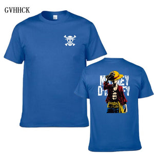 One Piece Luffy T shirt casual tshirt homme O neck streetwear man t-shirt boys clothes anime summer top tees 2019