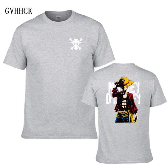One Piece Luffy T shirt casual tshirt homme O neck streetwear man t-shirt boys clothes anime summer top tees 2019