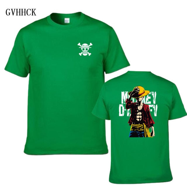 One Piece Luffy T shirt casual tshirt homme O neck streetwear man t-shirt boys clothes anime summer top tees 2019