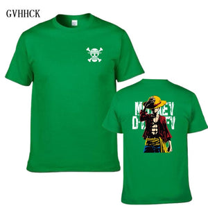 One Piece Luffy T shirt casual tshirt homme O neck streetwear man t-shirt boys clothes anime summer top tees 2019