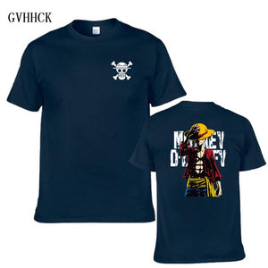 One Piece Luffy T shirt casual tshirt homme O neck streetwear man t-shirt boys clothes anime summer top tees 2019