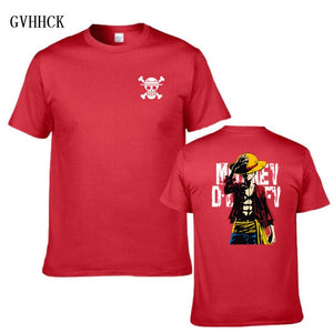One Piece Luffy T shirt casual tshirt homme O neck streetwear man t-shirt boys clothes anime summer top tees 2019