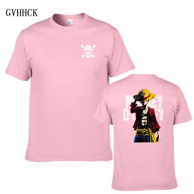 One Piece Luffy T shirt casual tshirt homme O neck streetwear man t-shirt boys clothes anime summer top tees 2019
