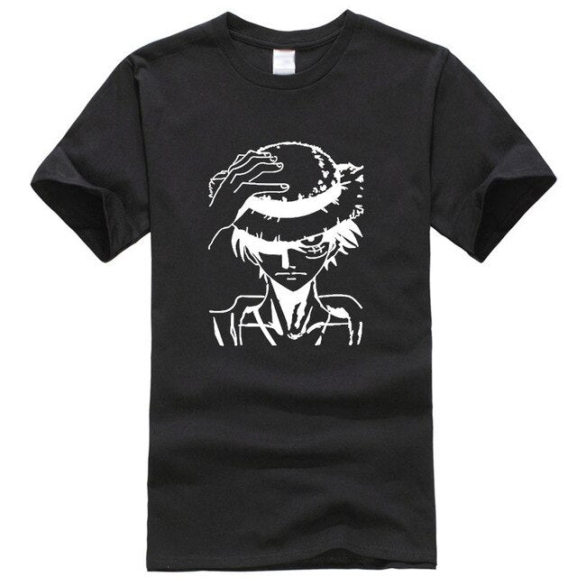 Men clothes 2019 One Piece funny t shirts 100% cotton high quality short sleeve shirts hip hop style streetwear