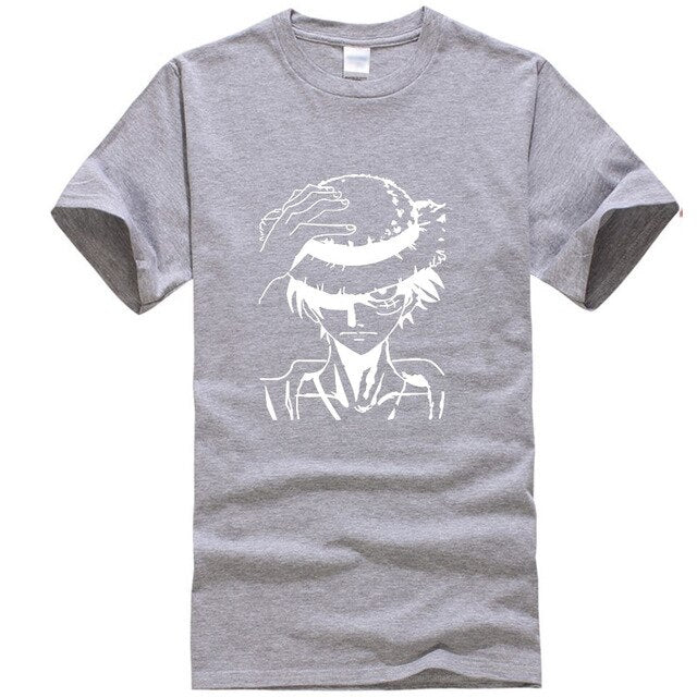 Men clothes 2019 One Piece funny t shirts 100% cotton high quality short sleeve shirts hip hop style streetwear