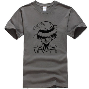 Men clothes 2019 One Piece funny t shirts 100% cotton high quality short sleeve shirts hip hop style streetwear