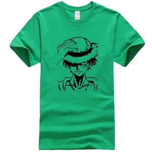 Men clothes 2019 One Piece funny t shirts 100% cotton high quality short sleeve shirts hip hop style streetwear