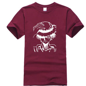Men clothes 2019 One Piece funny t shirts 100% cotton high quality short sleeve shirts hip hop style streetwear