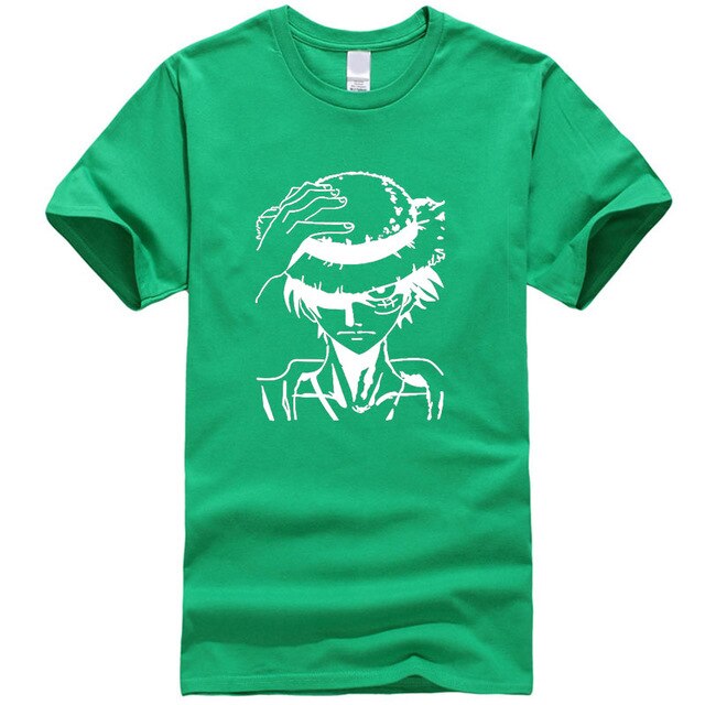 Men clothes 2019 One Piece funny t shirts 100% cotton high quality short sleeve shirts hip hop style streetwear
