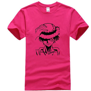Men clothes 2019 One Piece funny t shirts 100% cotton high quality short sleeve shirts hip hop style streetwear