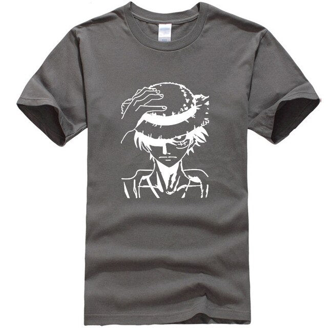 Men clothes 2019 One Piece funny t shirts 100% cotton high quality short sleeve shirts hip hop style streetwear