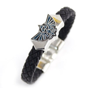 2018 new Japan Anime Naruto Zelda One PieceTricot   Bracelet Cosplay Costumes Accessoires Noir Punk De Mode Bracelets