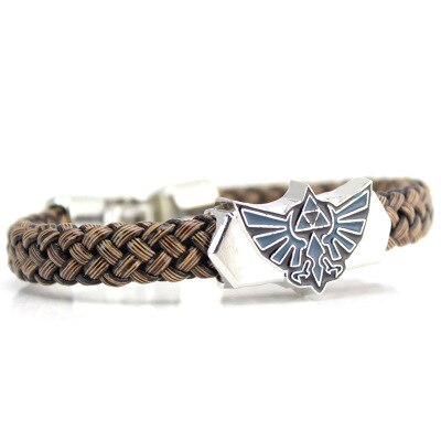 2018 new Japan Anime Naruto Zelda One PieceTricot   Bracelet Cosplay Costumes Accessoires Noir Punk De Mode Bracelets
