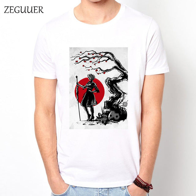 2019 Naruto Uchiha Sasuke Itachi T Shirt Japan Samurai Warrior Harajuku Streetwear Sunset Clothes T Shirt Men Boyfriend Gift