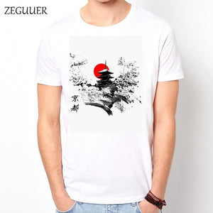 2019 Naruto Uchiha Sasuke Itachi T Shirt Japan Samurai Warrior Harajuku Streetwear Sunset Clothes T Shirt Men Boyfriend Gift